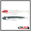 Double Combo Black Minnow 70 Fiiish blanc / bleu