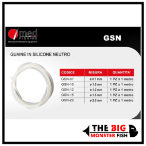 Guaina in silicone neutro Med Fishing