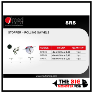 Stopper Rolling Swivels Med Fishing