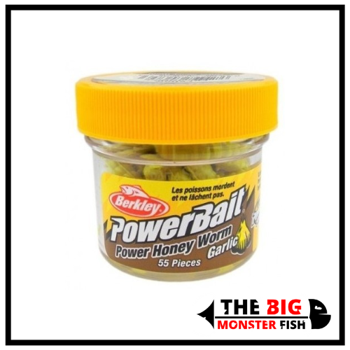 camole finte Berkley PowerBait Garlic Honey Worm 2,5 cm